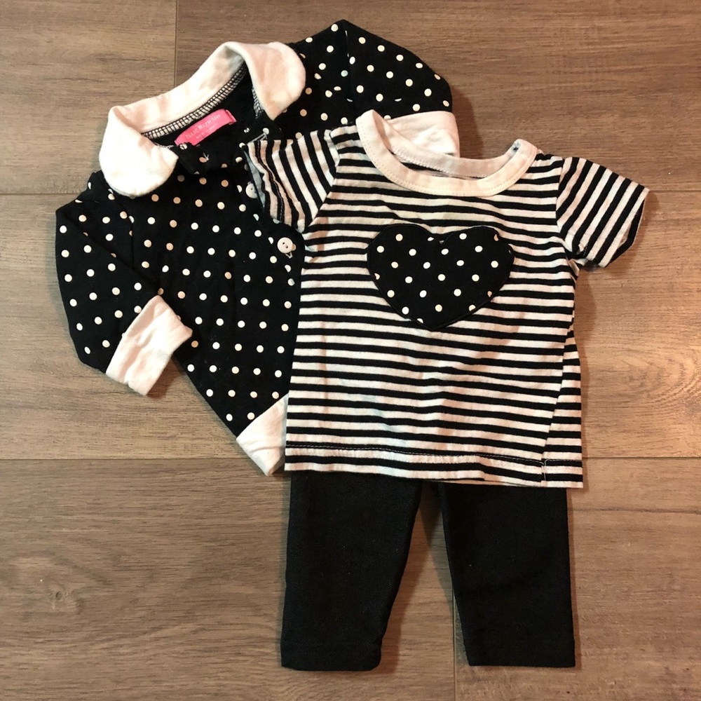Isaac Mizrahi 3 piece outfit 0-3 Months